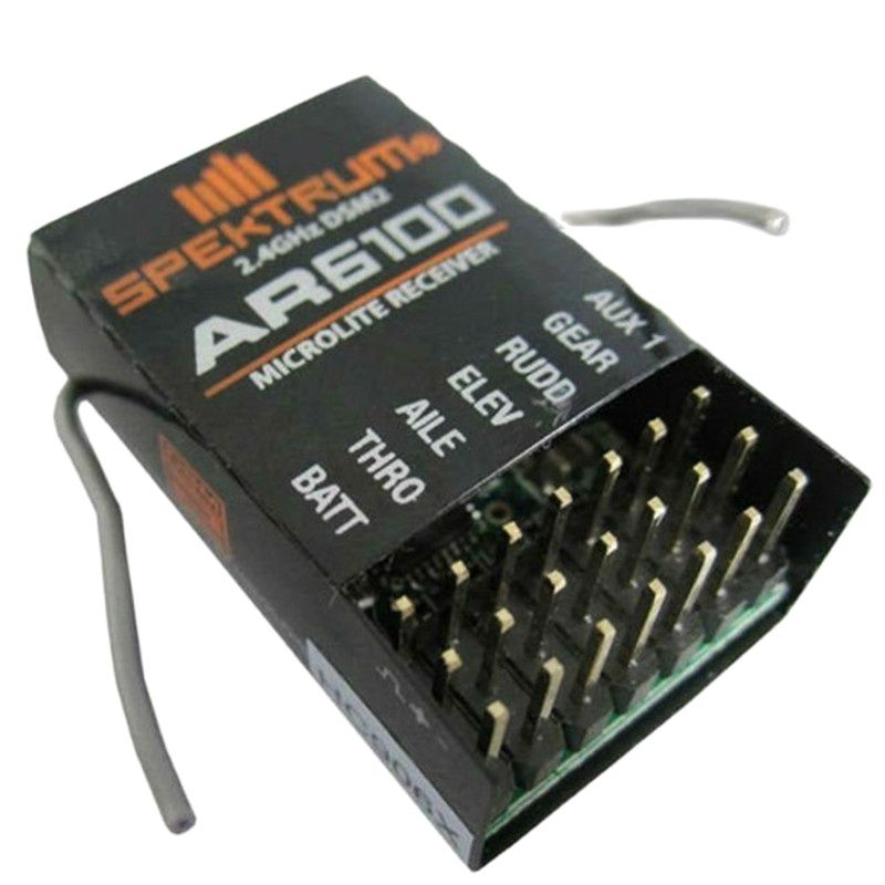 Drone Rc Leading - AR6100 DSM2 6CH 2.4GHz Ricevitore per
