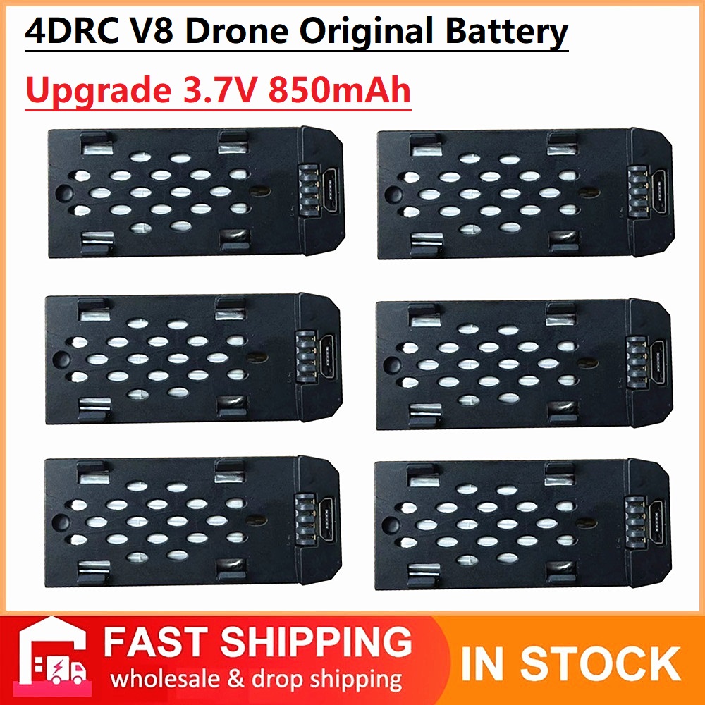 Drone Rc Leading - 4DRC V8 Drone Batteria Originale 3.7V