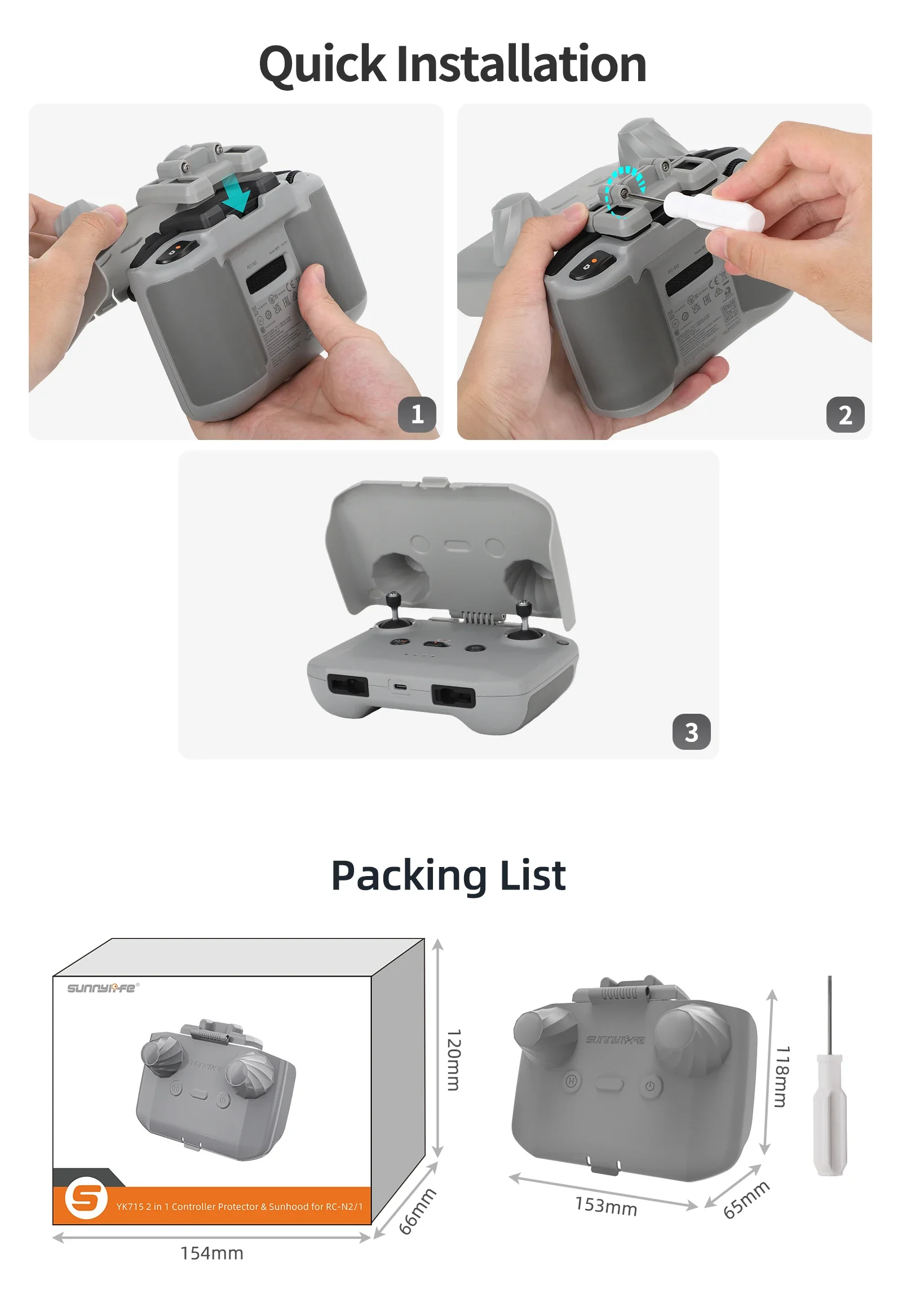 2 in 1 Controller Protector Su - Drone Dji Rc Mini recensione e prezzo