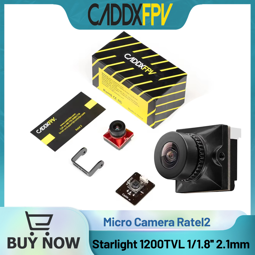 CADDX Micro FPV Telecamera Rat - Drone Ae Rc recensione e prezzo