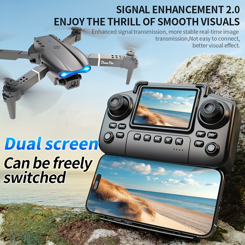 Drone pieghevole E99 PRO MAX c - Drone Ae Rc recensione e prezzo